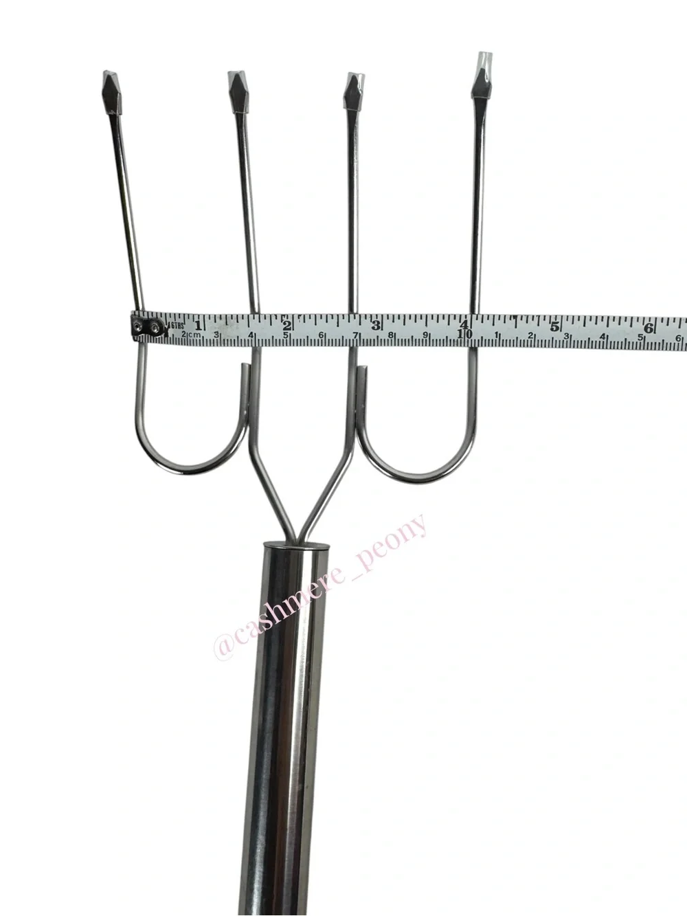 Norpro Stainless Steel Set of Turkey Roast Ham BBQ Cooking Wide Prongs Lifters